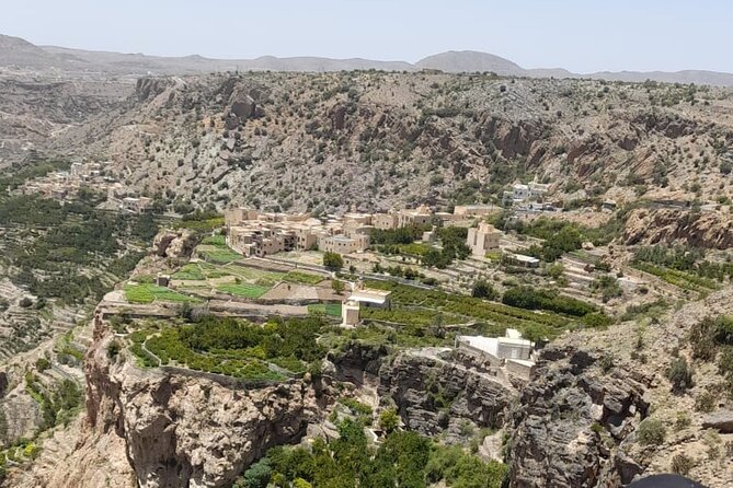 Private 2 - Days Jebel Akhdar Overnight Camping Tours - Al Kattmyn irrigation explains the Green Mountain