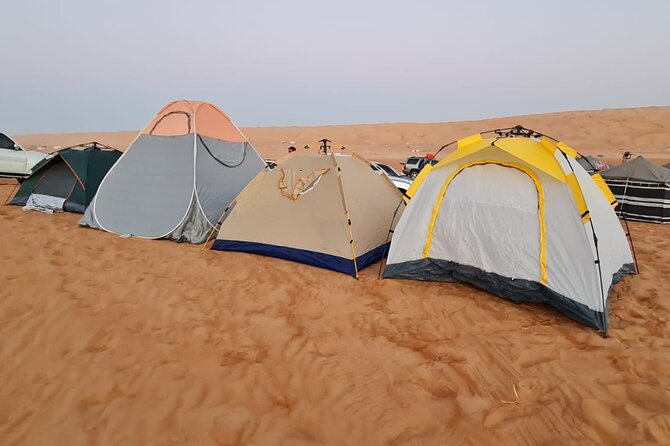 Private 2 - Days Wahiba Sand Desert Overnight Camping Tours - Arriving at the Wahiba Sands camp