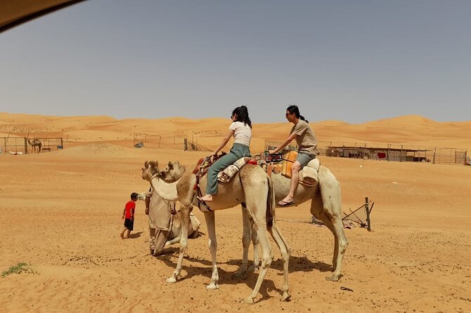 Private 2 - Days Wahiba Sand Desert Overnight Camping Tours - Swimming and relaxing at Wadi Bani Khalid