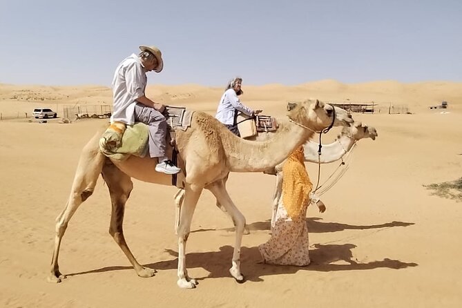 Private Full Day Tour to Wahiba Sands Desert and Wadi Hawer - Entering Wahiba Sands in a 4WD