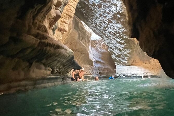 Private Full- Day Wadi Shab-Bimmah Sinkhole-Fins Beach Tour - Key points at a glance