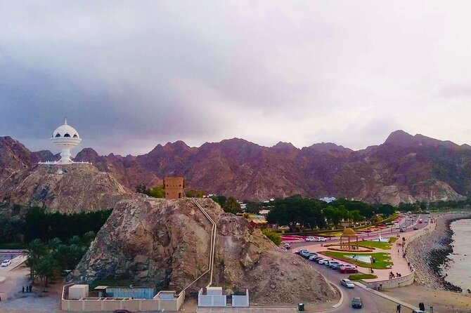Private Half Day Muscat City Tour Afternoon - Mutrah Fort and the view over the harbor