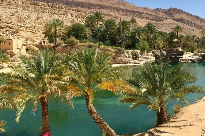 Private Overnight camping to Wahiba Sands Desert - Wadi Bani Khalid: four hours beside emerald pools