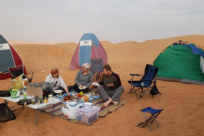 Private Overnight Wahiba Sand Desert (In Normal Camping Tent) - The physical heart of the day at Wadi Shab