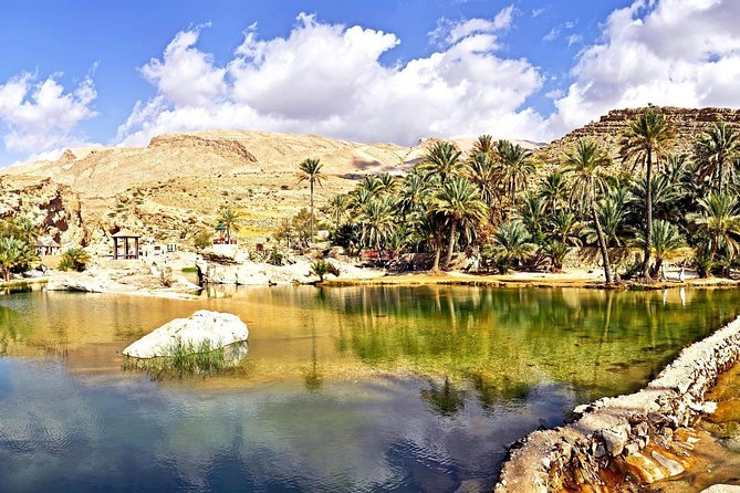 Private Safari Wahiba Sands and Wadi Bani Khalid from Muscat - Wadi Bani Khalid brings cool water and shade