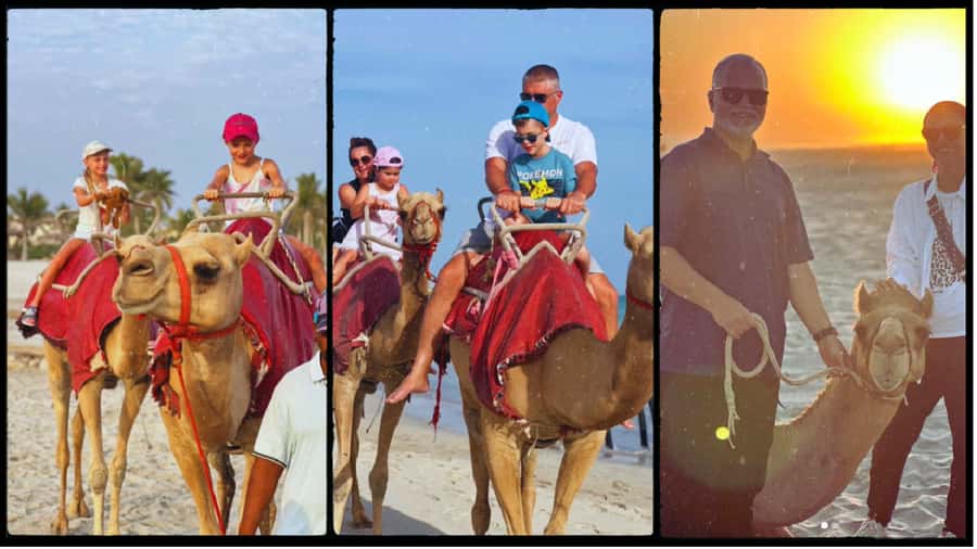 Salalah: Camel Riding on the Beach - Who will enjoy this most