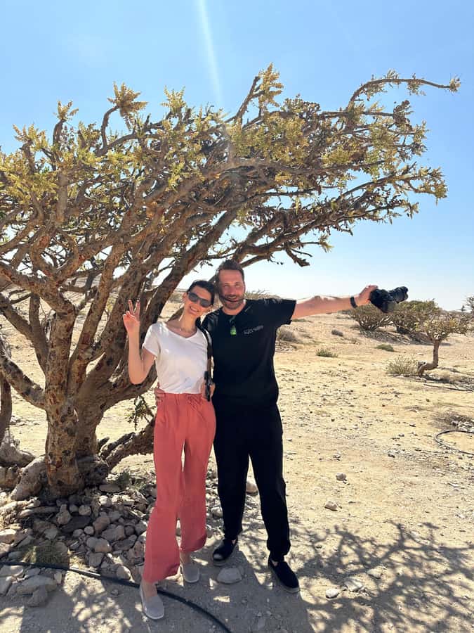 Salalah: Sunset Desert Safari - Rub Al Khali - Empty Quarter - Thumrait, camels, and the approach to the sand