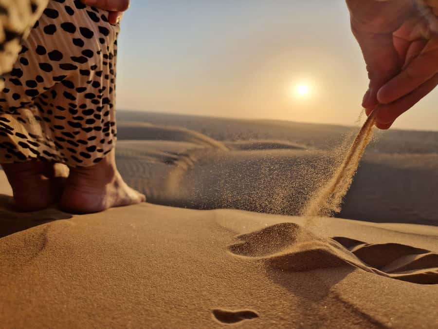 Salalah: Sunset Desert Safari - Rub Al Khali - Empty Quarter - Ubar, the optional archaeological stop