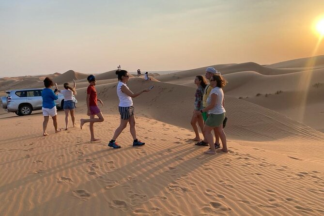 Sharing Tour to Wahiba Sand Desert and Wadi Bani Khalid Full Day - From Muscat to Fanja in ten minutes
