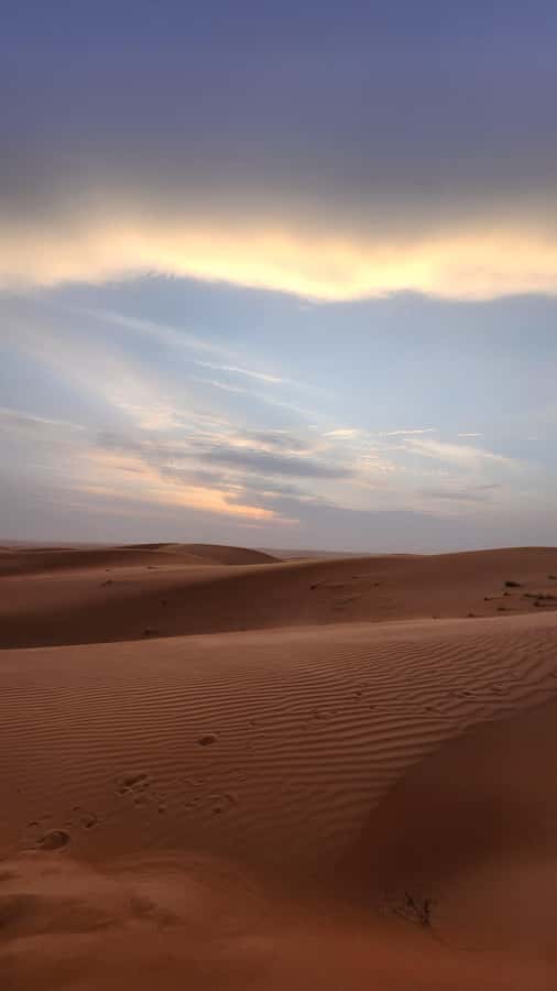 Sunset at wahiba desert - Is $400 a fair price for up to four people?