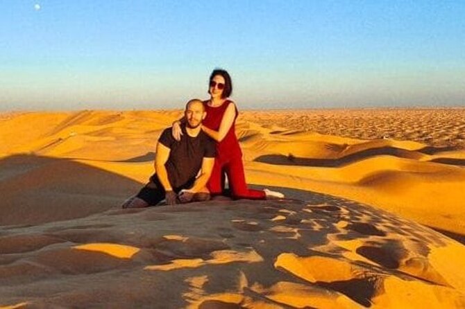 Sunset desert safari tour in Salalah(private tour) - Entering the Rub al Khali before sunset