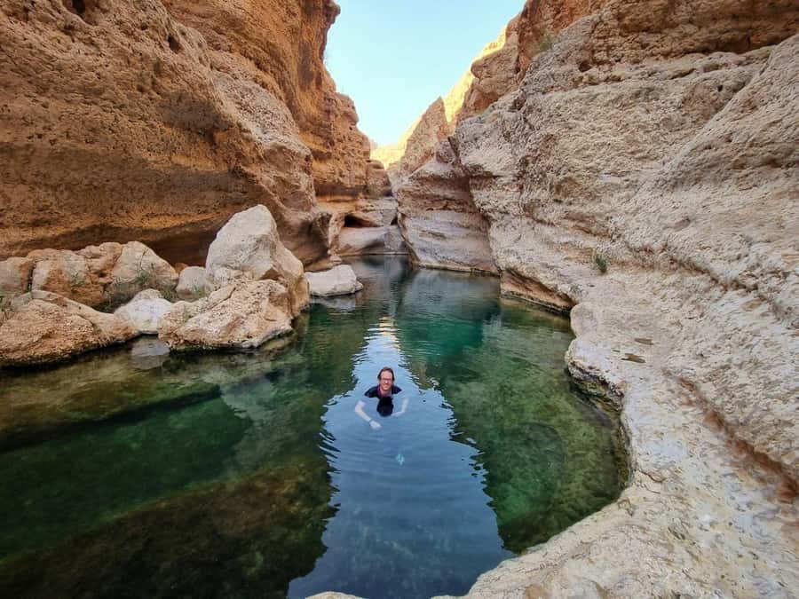 Tour Fatimah-2 Day 1 Night in Ras Al Hadd,Oman Tours Package - Wadi Bani Khalid brings another set of pools