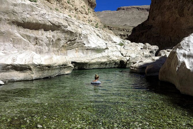 Tour Jawahir 2 Days-1 Night In Wahiba Sands, Oman Tours Package - Bimmah Sinkhole: a striking final swim stop