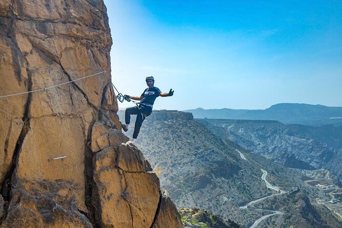 Via Ferrata And Zip Line - Reaching the stairway and the highest views