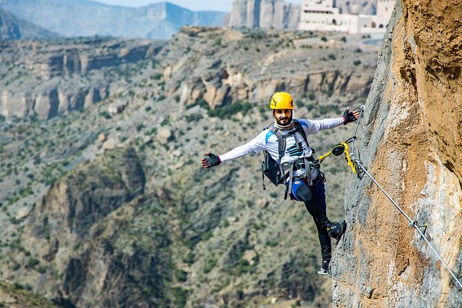 Via Ferrata And Zip Line - Starting with the iron bridge