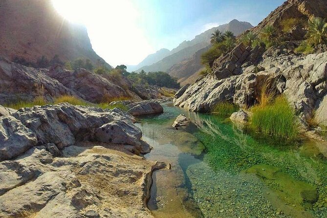 Wadi Al Arbeieen Sinkhole & Fins Beach Swim & Hike - Leaving Muscat for the Hajar Mountains