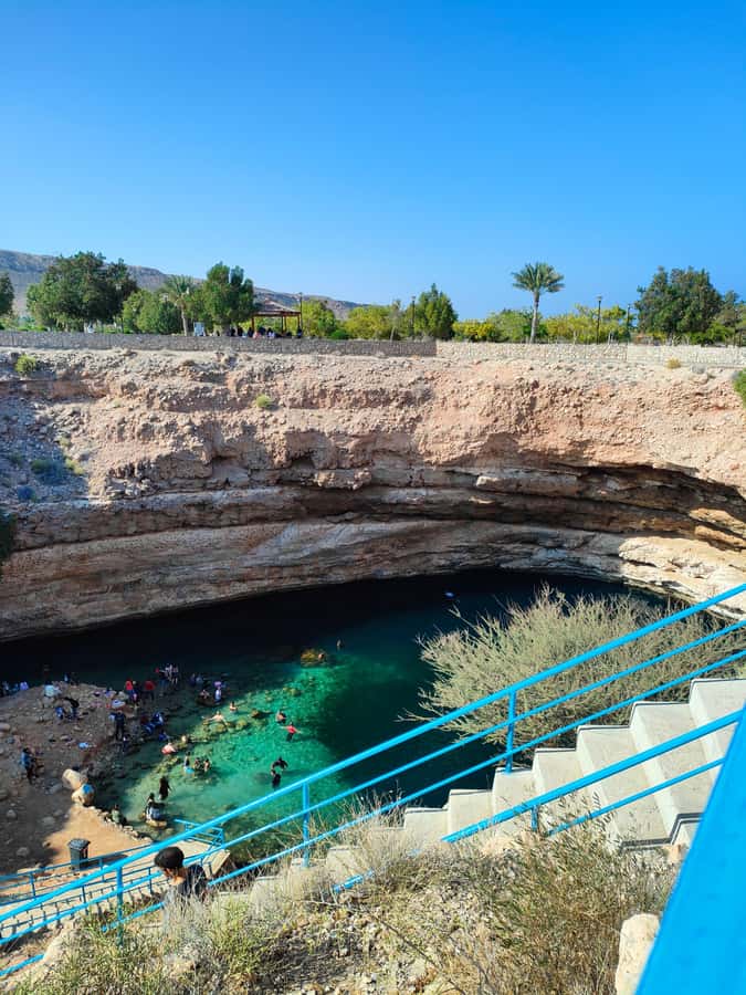 Wadi Shab &Bimmah Sinkhole &Heart shaped Cave &Pebble Beach - Heart-shaped Cave and Pebble Beach