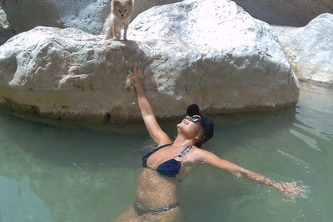 Wadi Shab Coastal Trekking - A short stop at Bimmah Sinkhole