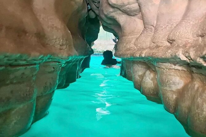 WADI SHAB - Muscat, Oman - Fins White Beach adds open sea and white sand