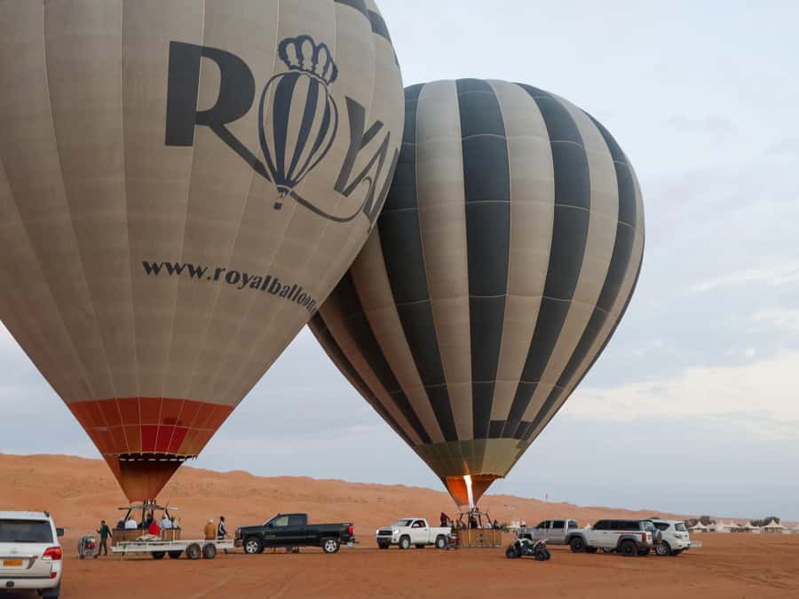 Wahiba Sands: Hot Air Balloon Experience - Key points to know before booking