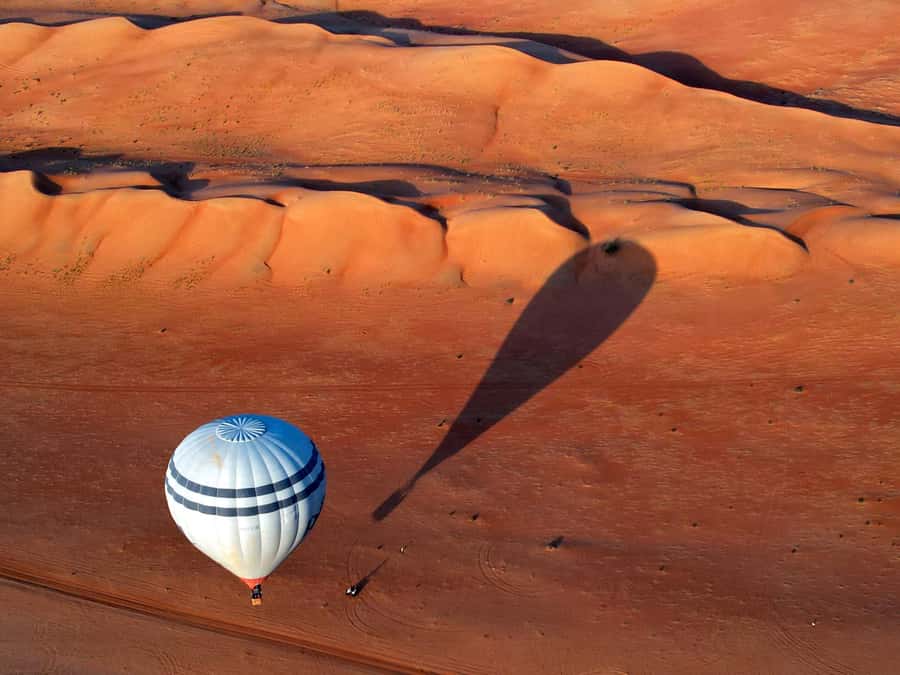 Wahiba Sands: Hot Air Balloon Experience - A gentle lift above Oman’s desert